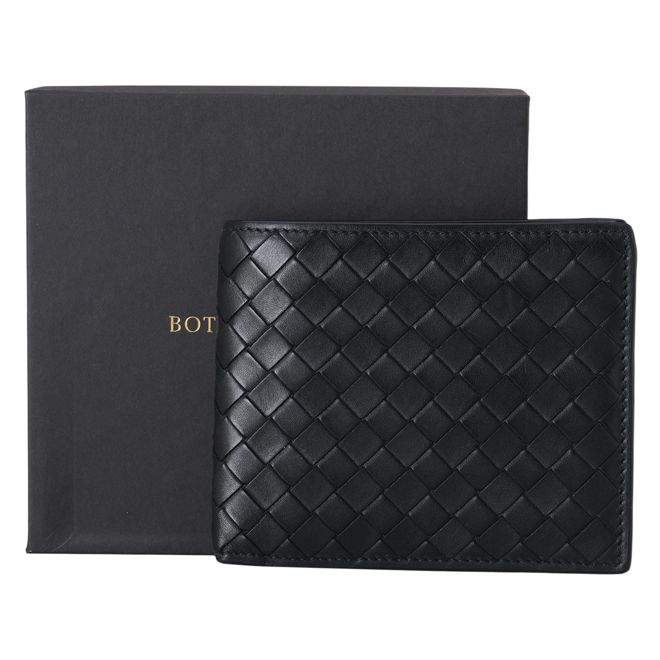 BOTTEGA VENETA(USED)보테가베네타 인트레치아토 남성 반지갑